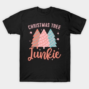 Christmas Tree  Junkie T-Shirt